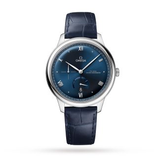 replica Omega De Ville Prestige Co Axial Master Chronometer Gangreserve 41mm Herrenuhr blau O43413412103002