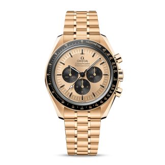 replica Omega Speedmaster Moonwatch Professional Co Axial Master Chronometer Chronograph 42mm Herrenuhr Gold O31060425099002